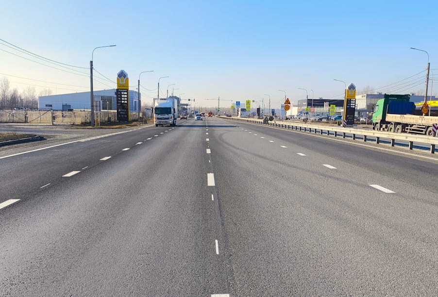 В Барнауле обновили 11 км Правобережного тракта