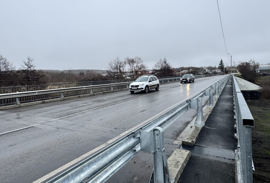 В селе Малая Сердоба Пензенской области обновили мост